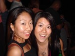 girls having fun at papas and beer
