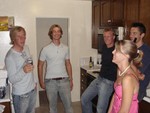 Papas and Beer - Thomas on dancefloor